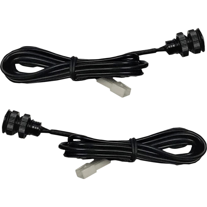 CUSTOM DYNAMICS 2040-2839 CD-BOLT-R2-P LED Boltz Lights LED Lights - Red - Polished