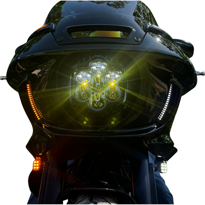 CUSTOM DYNAMICS 2040-3229 CD-LRST-VENT-B Fairing Vent Lights - Amber/White