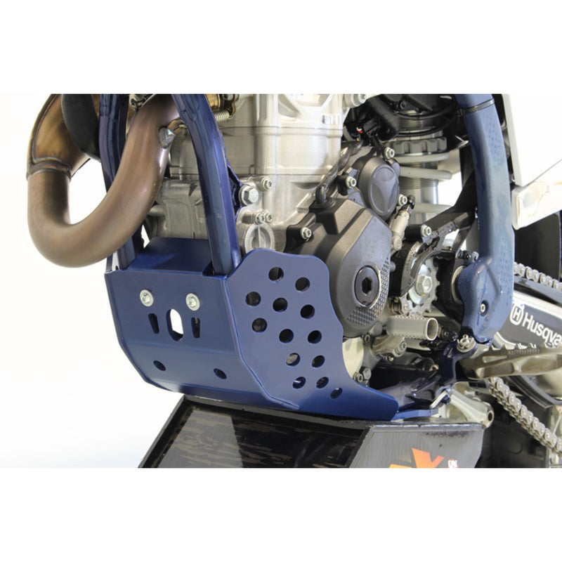 AXP RACING 0506-2015 AX1660 Skid Plate blue - husqvarna