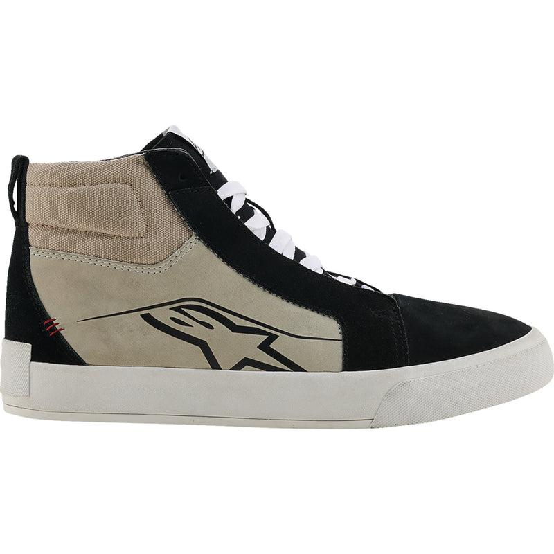 ALPINESTARS Ride-63 Leather Shoes Black/Cool - Gray/White US