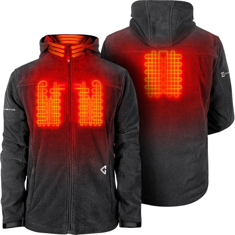 GERBING HEATED CLOTHING 7V Thermite Fleece Jacket 2.0 Gray