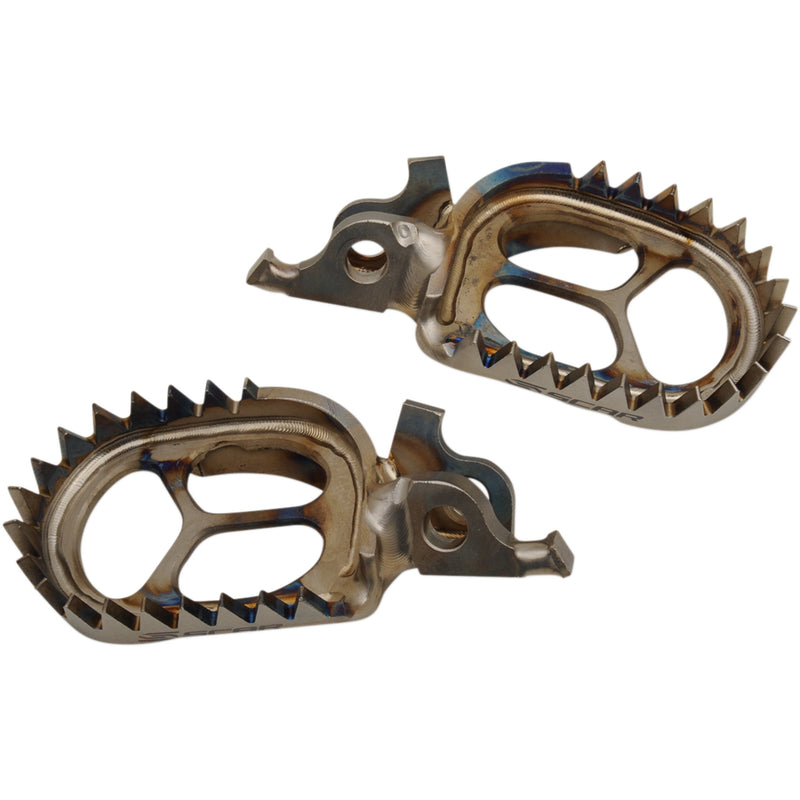 SCAR 1620-1322 S2516 Titanium Foot Pegs honda cr/f