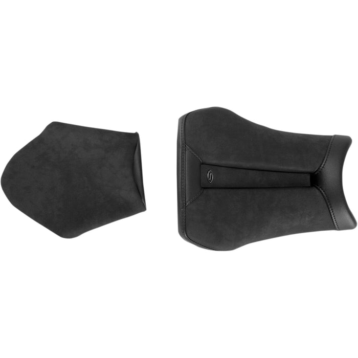 SADDLEMEN 0810-1344 0810-BM18 Gel Channel™ Sport Seat — Solo Gel Channel™ Sport Seat - Black - S1000RR