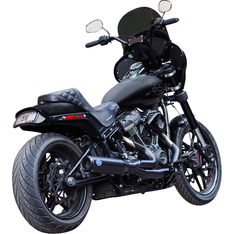 S&s Cycle Qualifier 2-Into-1 Exhaust System - 550-1106 For Harley Softail 2018-2024