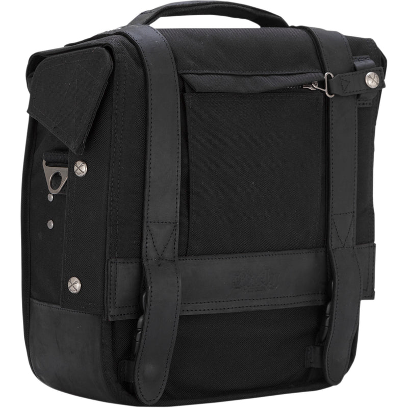 BURLY BRAND 3501-1345 B15-1000B Voyager Detachable Saddlebag Detachable Saddlebag - Black