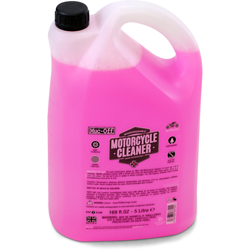 MUC-OFF USA 3704-0329 667US Nano Tech Motorcycle Cleaner 5l