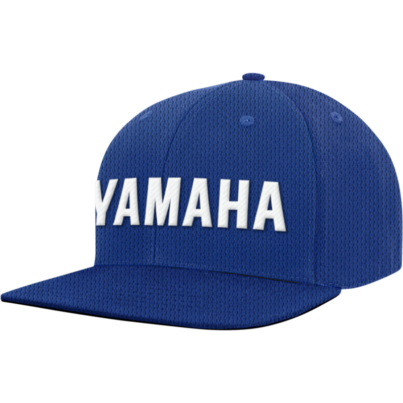 YAMAHA APPAREL 2501-3911 NP21A-H2689 Yamaha Flat Bill Hat blue