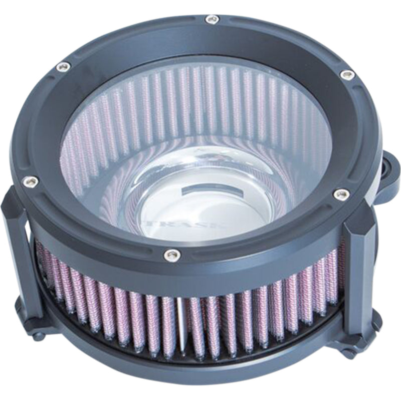 Trask Assault Charge Breather Air Cleaner - TM-1020BK For Harley Motorcycles 2008-2017