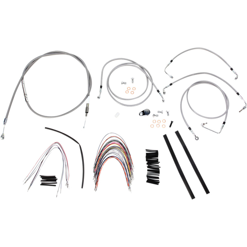 Burly Brand Complete Cable Kit - B30-1094 For Harley Touring 2008-2013