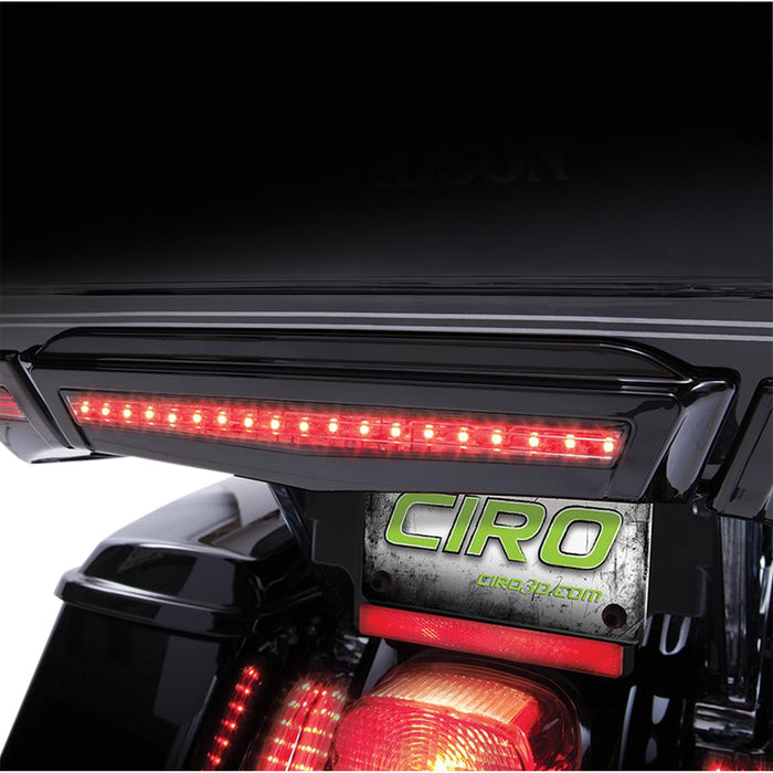 CIRO 2010-1278 40005 Center Brake Light for Tour-Pak® - Black