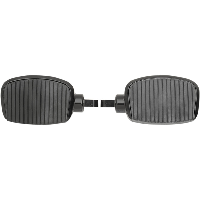 DRAG SPECIALTIES 1621-0723 Mini Floorboards Mini Footboards - Male 3" - Black