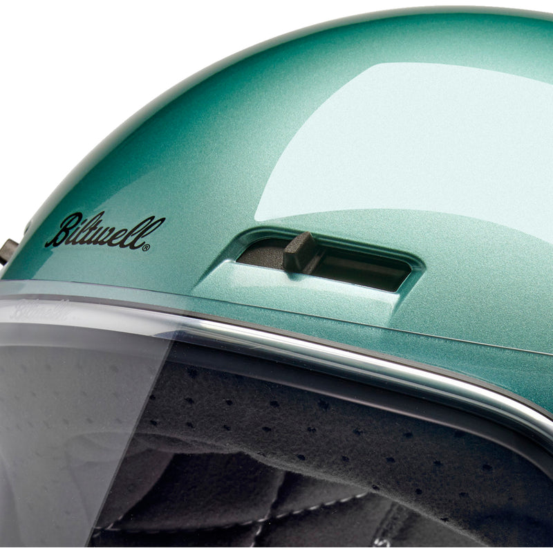 BILTWELL Gringo SV Helmet Metallic - Seafoam
