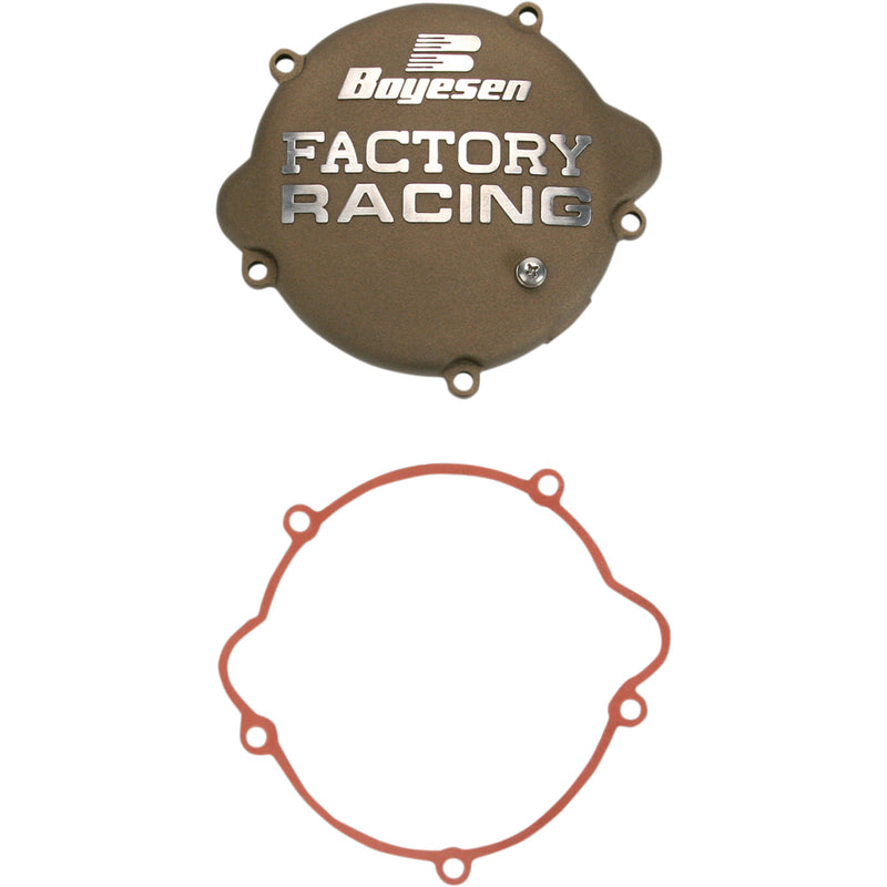 Boyesen Factory Racing Cover - CC-46M For KTM SX 105 / SX 85 / 85 (17/14) 2006-2018 | Husqvarna 17/14 2014-2017