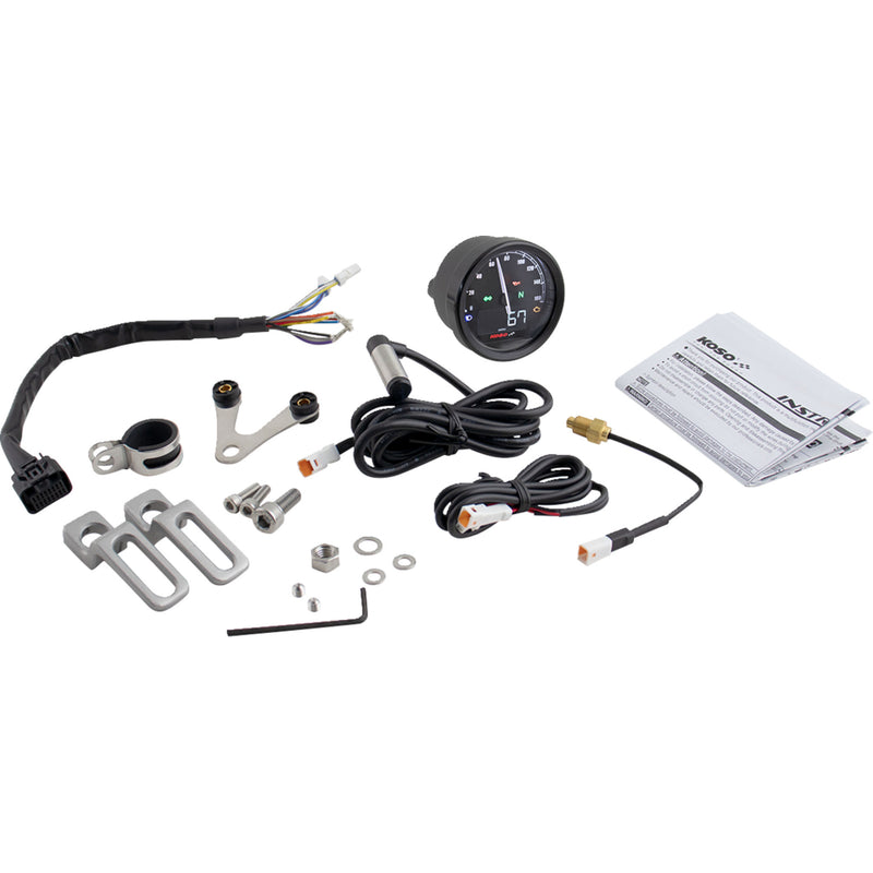 KOSO NORTH AMERICA 2210-0666 BA085001-HD TNT-05S - Speedometer Gauge d60