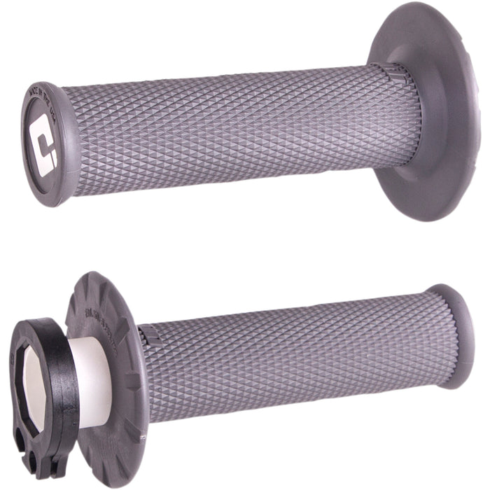 ODI 0630-2546 H36NWH V2 Lock-On No-Waffle Grips Grips - Lock-On - No Waffle - Graphite