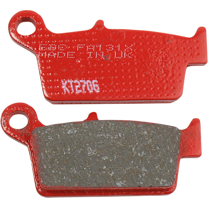 EBC Brake Pad - FA131X For TM Dirt Bikes 2001-2009 | Gas Gas Dirt Bikes 2000-2012 | Yamaha Dirt Bikes 1998-2002 | Husqvarna 125 2007