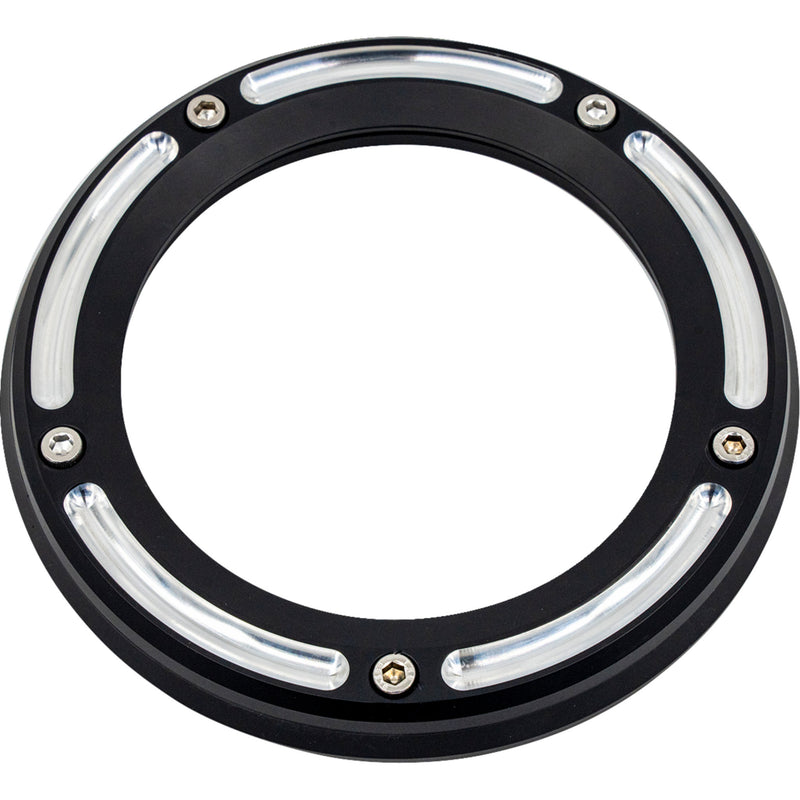 Trask Assault Derby Cover - TM-0041RC For Harley Motorcycles 1999-2018