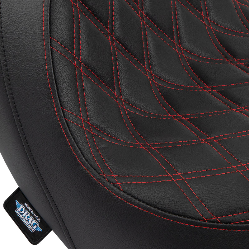Drag Specialties Seats Predator Seat - 0802-1519 For Harley Softail 2018-2023