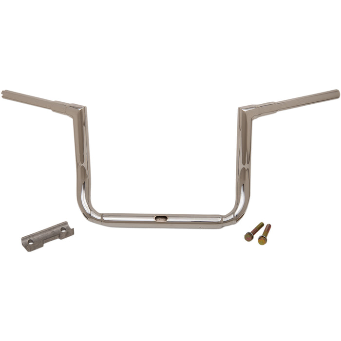 LA CHOPPERS 0601-4621 LA-7365-12 1-1/2" Grande Twin Peaks Touring Handlebar - 12" - Chrome