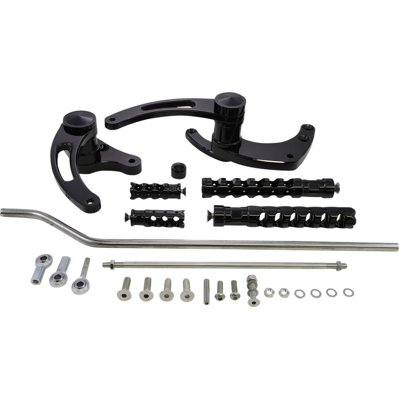 Accutronix Forward Control Kit - FC102-SSAKB For Harley Motorcycles 2000-2017