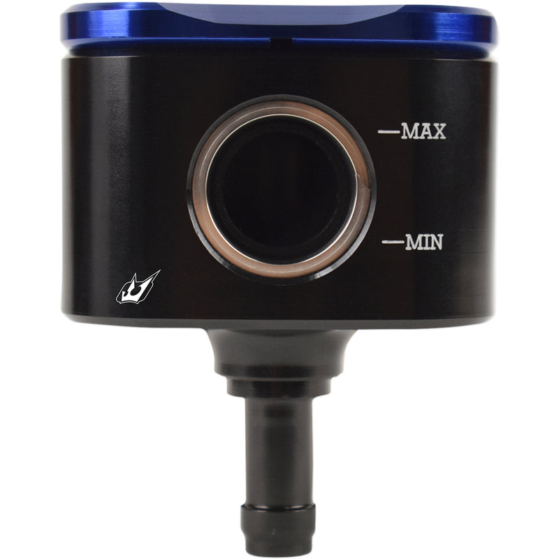 DRIVEN RACING 1731-0586 DRRBE-01-BL Halo Fluid Container Rear Brake Fluid Reservoir - Blue