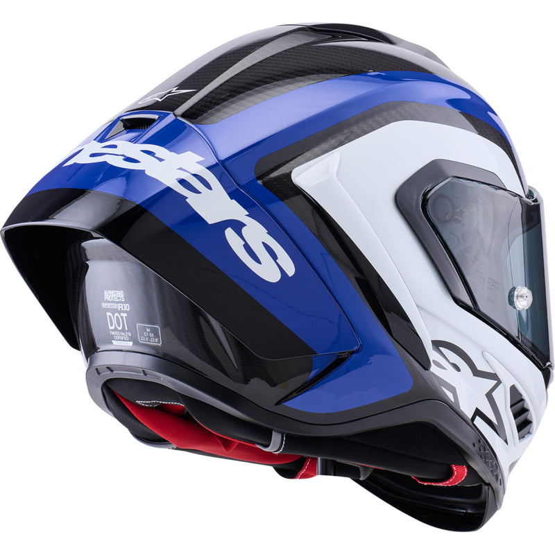 ALPINESTARS Supertech R10 Arius Helmet Supretech - 22.06 Gloss Black/White/Blue