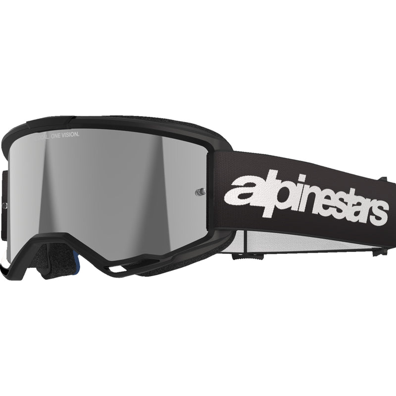 ALPINESTARS GOGGLES Vision 3 Wordmark Goggle - Silver Mirror