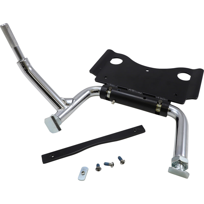 Drag Specialties Center Stand Center Kickstand Chrome - 0510-0608 For Harley Touring 2009-2024