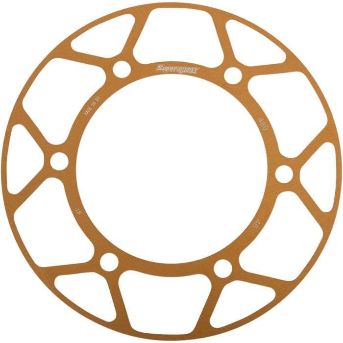 SUPERSPROX 1210-2357 RACD-480-45-GLD Edge Sprocket Insert Edge Rear Sprocket Insert - Gold - 45 Tooth
