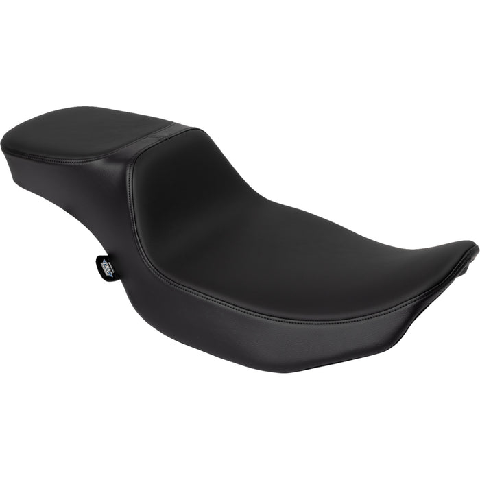 DRAG SPECIALTIES 0801-1944 SC80604TB Extended Reach 2-Up Predator Seat - Predator III 2-Up Seat - Extended Reach - Solar Leather - Smooth - FLHX/FLTR '23-'24