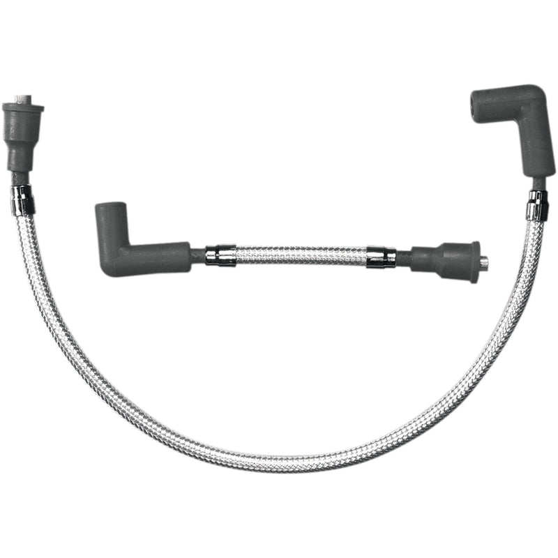 Magnum Shielding Braided Spark Plug Wire Sterling Chromite® Ll - 3024C For Harley Sportster 1972-1978