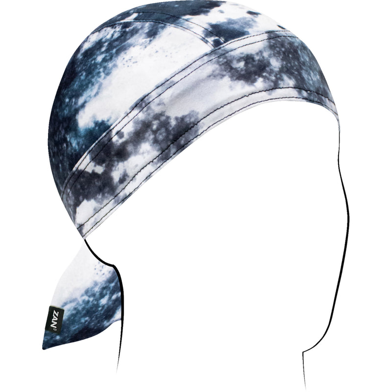 ZAN HEADGEAR 2504-0562 ZL153 Flydanna® Sportflex® Headwrap Flydanna® Sportflex® - Tie Dye - Black/White