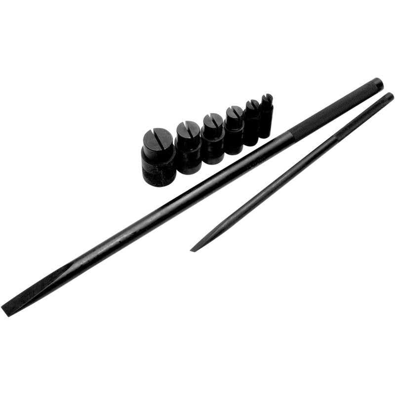 MOTION PRO 3801-0031 08-0269 Wheel Bearing Remover Set Wheel Bearing Remover - Split Collet - Metric - 10/12/15/17/20/25 mm - Set