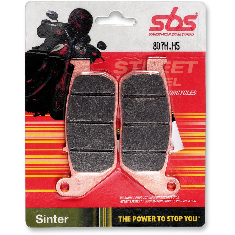 Sbs Brake Pad - 807H.HS For Harley Sportster 2004-2013
