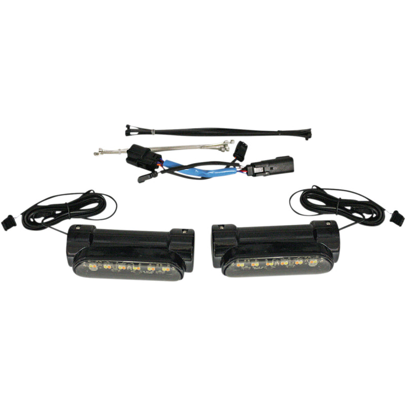 Custom Dynamics Accessory Light - CD-CB-AW-SS6-B For Harley Touring 2010-2013