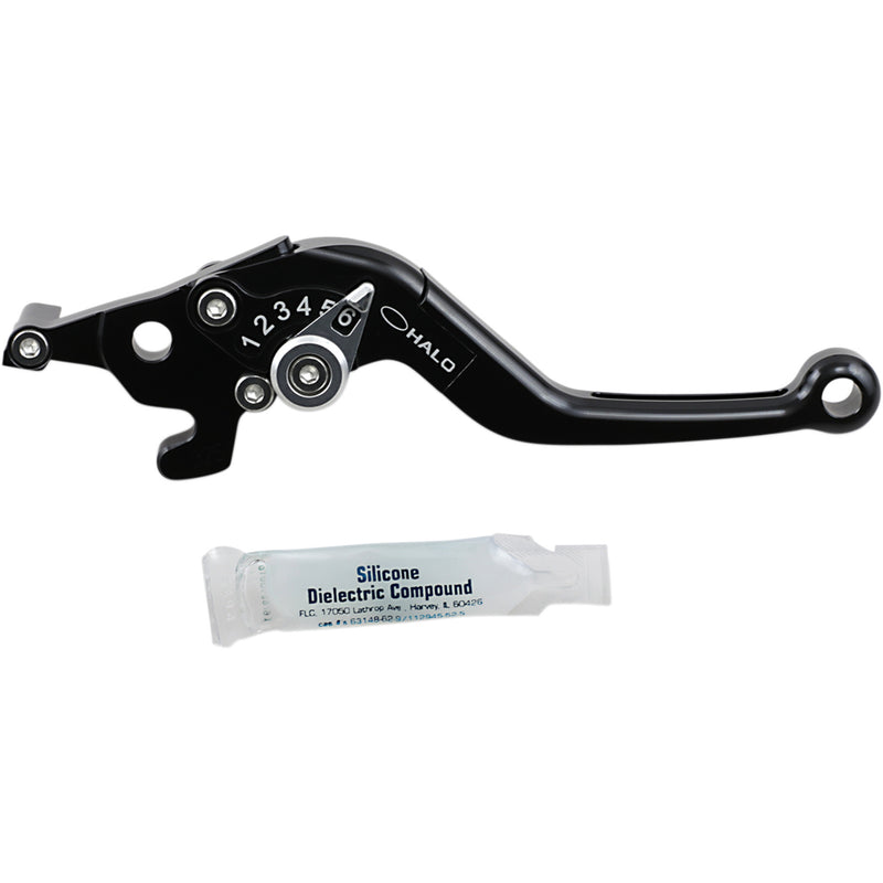 DRIVEN RACING 0614-1531 DFL-AS-325 Halo Adjustable & Folding Brake Lever Brake Lever - Halo