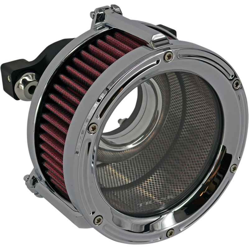 Trask Assault Charge Breather Air Cleaner - TM-1022CH For Harley Sportster 1991-2022