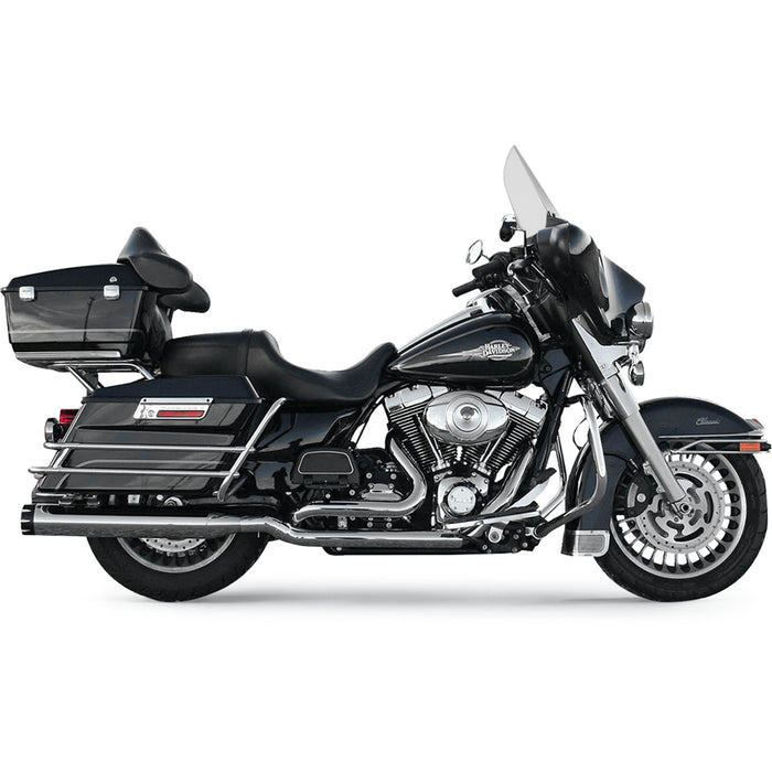 BASSANI XHAUST 1802-0277 11415A True-Dual Down Under Headpipe - Down Under Headpipes - Chrome