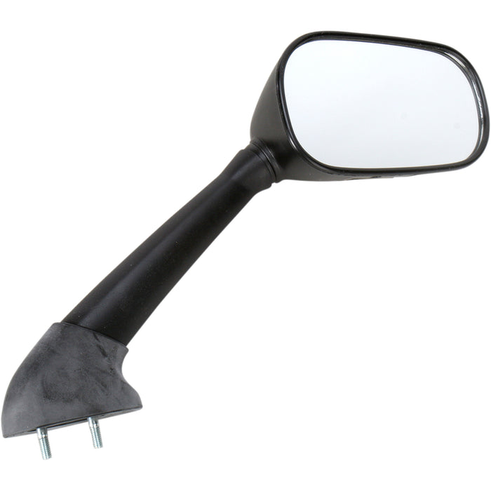 EMGO 0640-0665 20-31941 OEM-Style Replacement Mirror Mirror - Side View - Rectangle - Black - Right