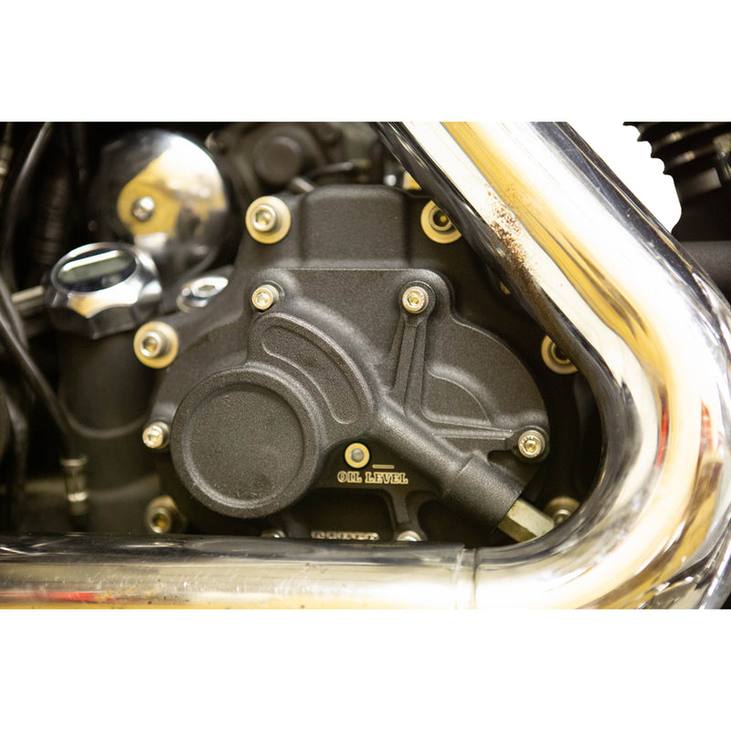 Baker Drivetrain Side Cover - BD-10603-A For Harley Motorcycles 2007-2025