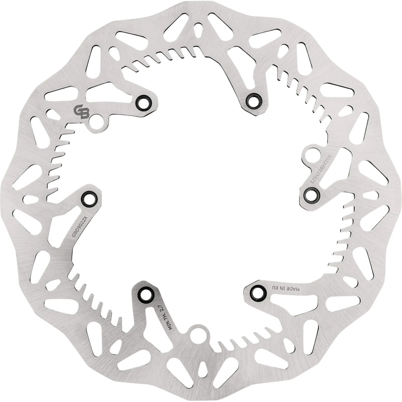 Gbrakes Brake Rotor - GBD9022X For Husaberg Dirt Bikes 2010-2015 | Gas Gas Dirt Bikes 2021-2025 | Triumph 250 / 450 2024-2026