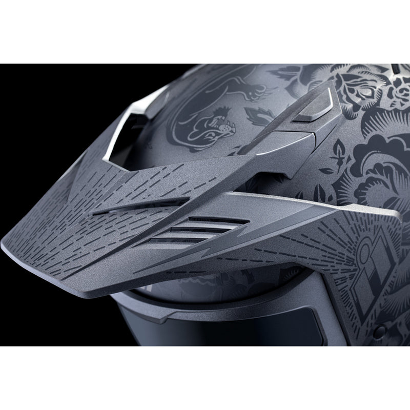 ICON Elsinore™ Darkgard Helmet - Black