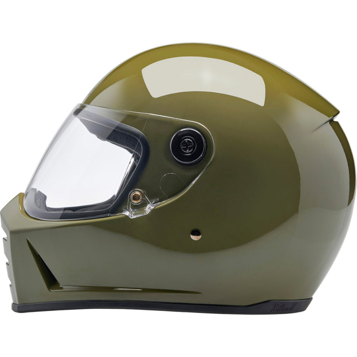BILTWELL Lane Splitter 22.06 Helmet Gloss - Olive Green — SpazCycle