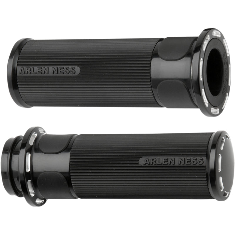 Arlen Ness Slot Track Fusion Grips - 07-303 For Harley Motorcycles 2008-2025