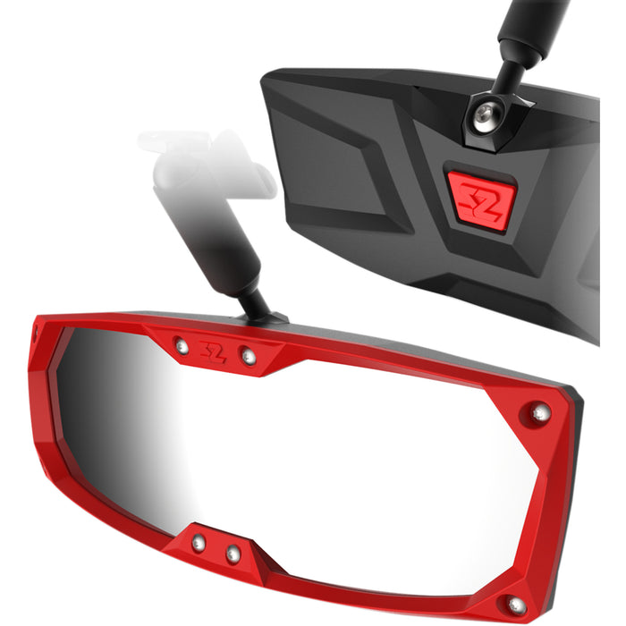 SEIZMIK 0641-0223 56-19002 Halo R Series Rear View Mirror Bezel Color Kit Bezel - Halo R/Mirror - Red - Kit