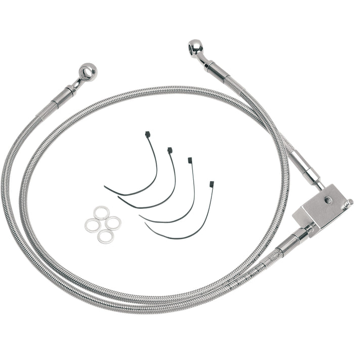 DRAG SPECIALTIES Extended Length Brake Line Kit