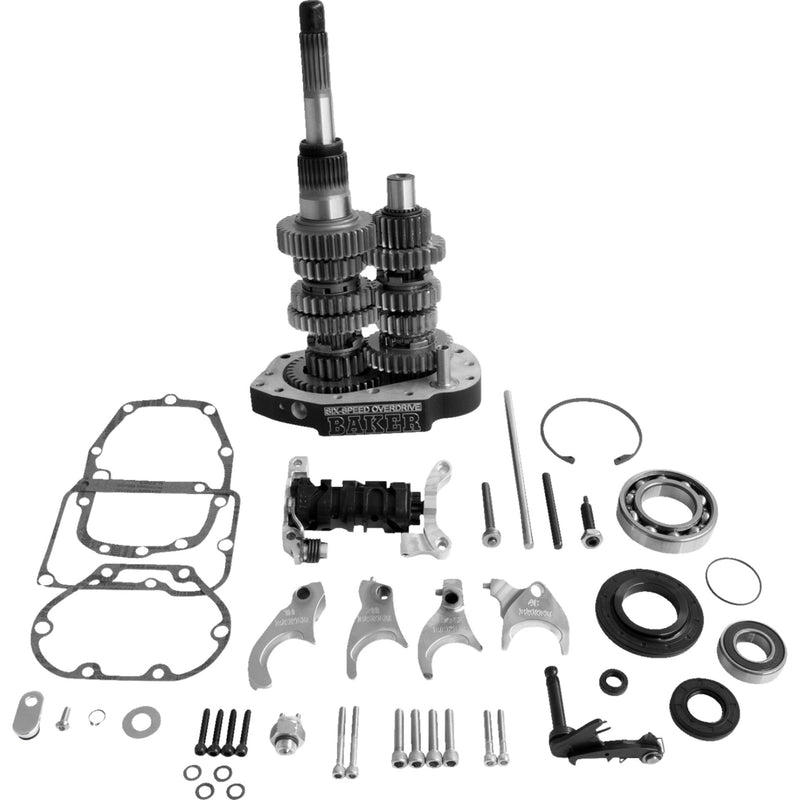 Baker Drivetrain OD6 Gear Set - OD6-401S-03 For Harley 1998-2000