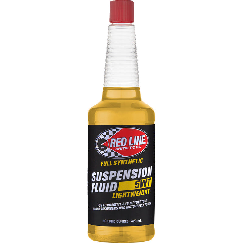 RED LINE SYNTHETIC OIL 3609-0204 91122 Lightweight Suspension Fluid 5wt - 16 us fl oz.