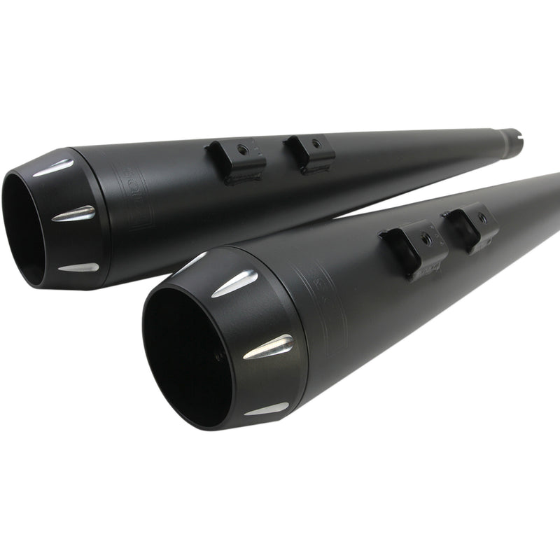 Bassani Xhaust Down Under 2-Into-2 Exhaust System - 1F66RB For Harley Touring 2009-2016