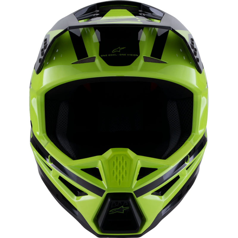 ALPINESTARS SM3 Heat Helmet - Gloss Yellow Fluo/Black